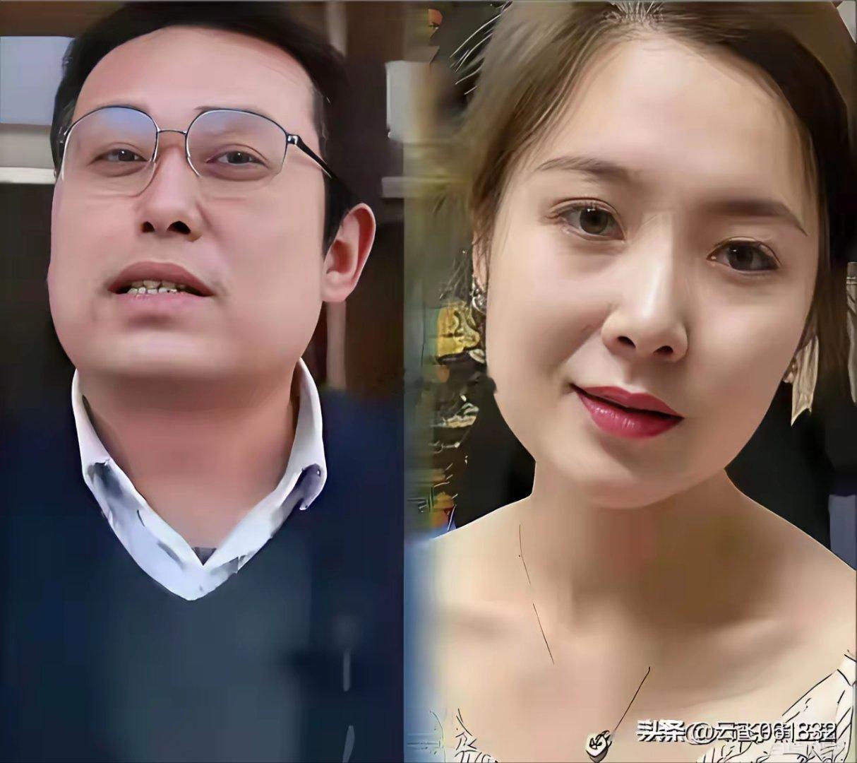 别说这俩人还真有夫妻相这女的确实要长相有长相，要身材有身材难怪老师会拜倒她石榴裙