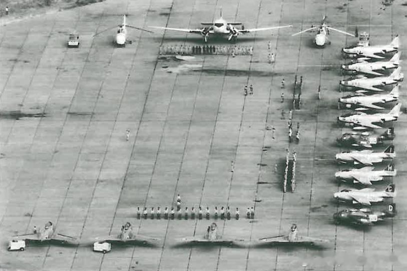 60年代联合国刚果维和行动（ONUC）部队拥有的飞机，有SAAB J-29，F-