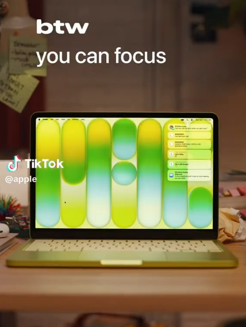 水果疯狂营销MacBook Neo连发5支魔性视频本来我觉得MacBook Ne