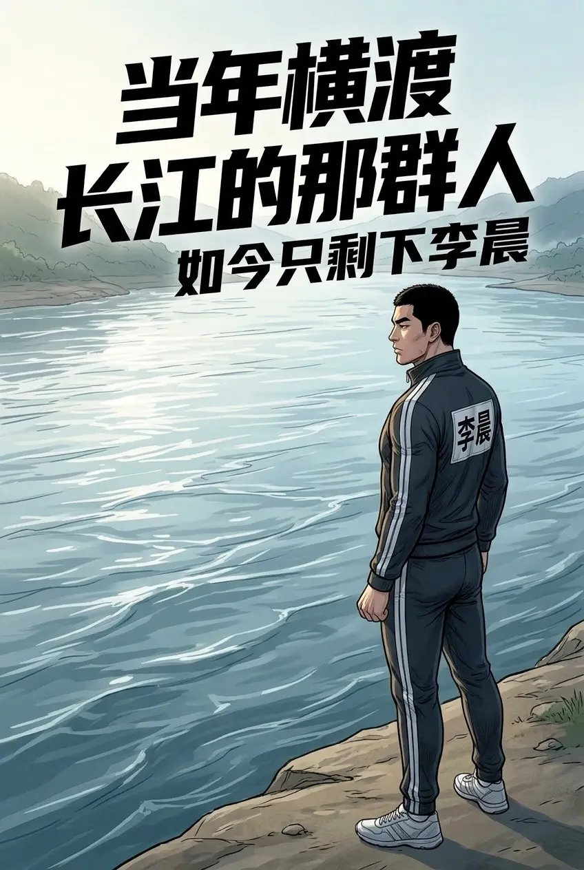 当年横渡长江的人，如今只剩李晨还在船上。
