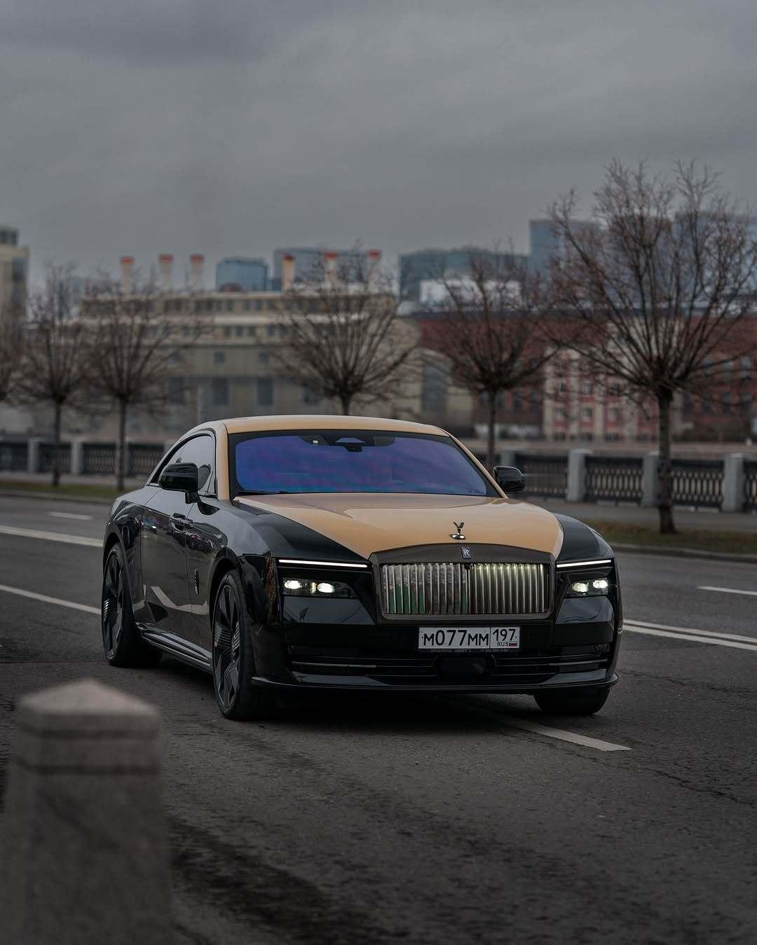 你的制裁、毫无意义全新劳斯莱斯闪灵已经空降俄罗斯莫斯科🇷🇺 ​​​