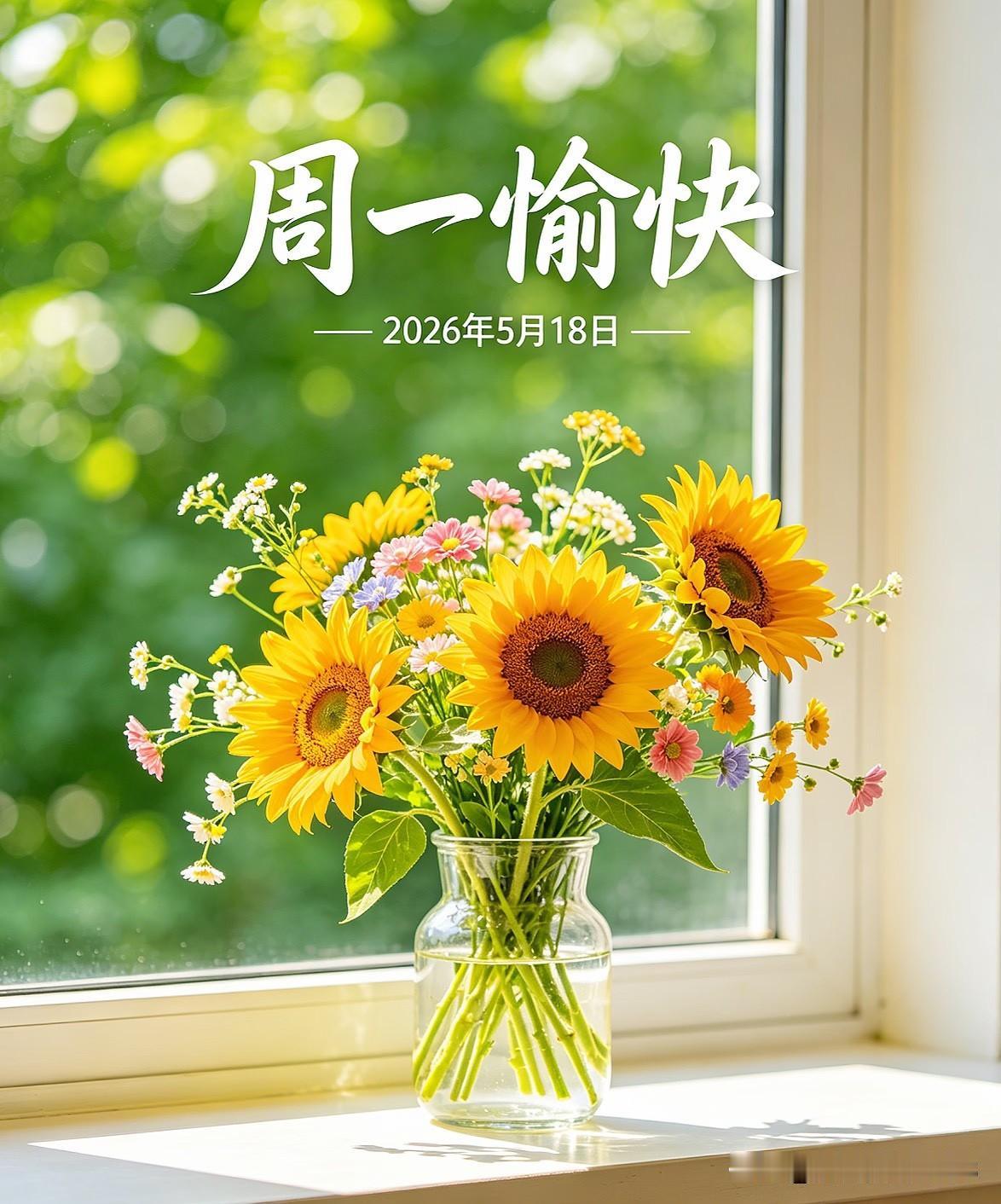 ²⁰²⁶/₀₅.₁₉ 周一｜一键复制发⭕，你的周一份元气已送达💌✨
① 🌷 