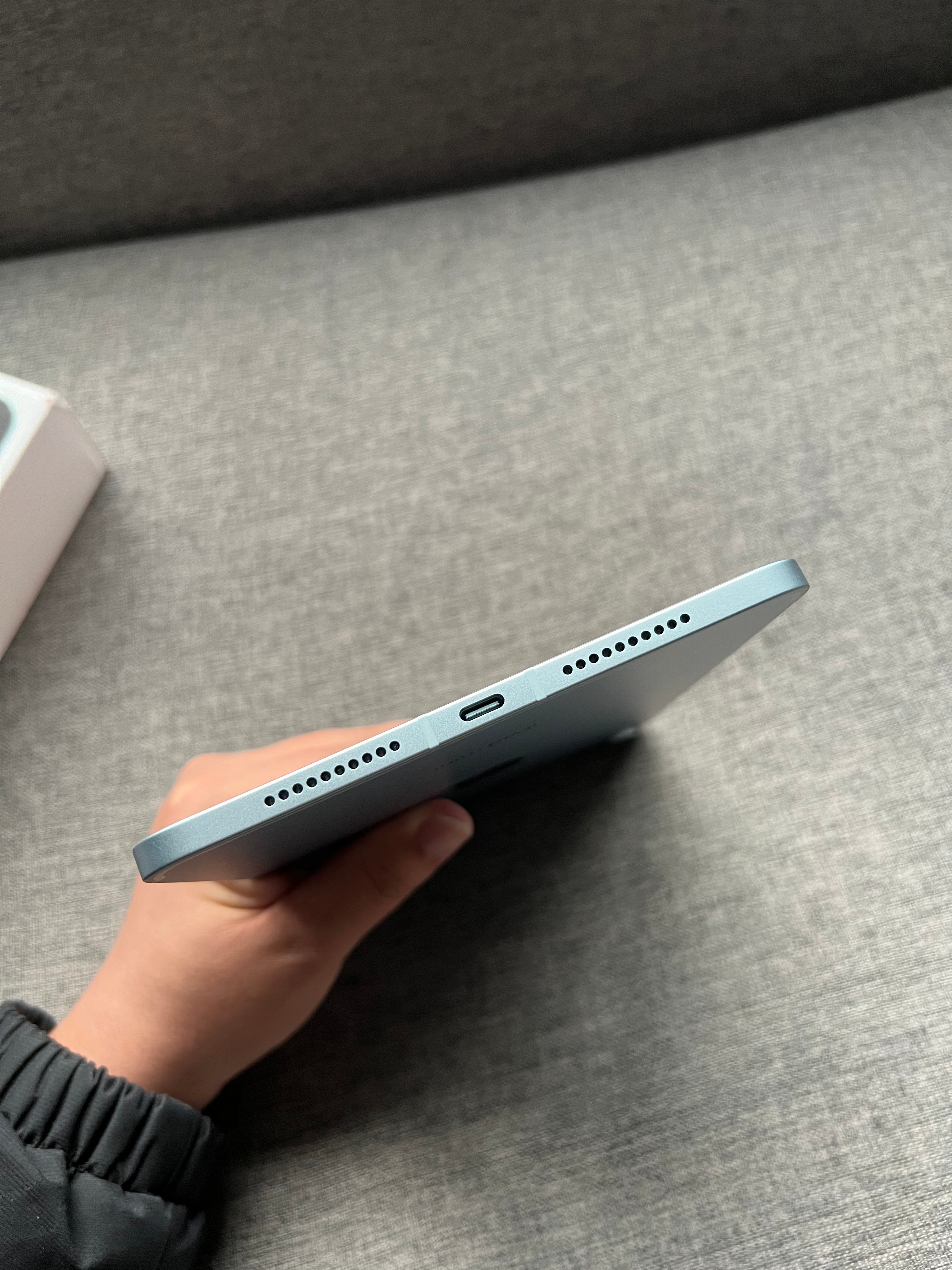 国行iPad mini7 256G 蜂窝版 蓝色，99新全套带票，🔋仅循环50