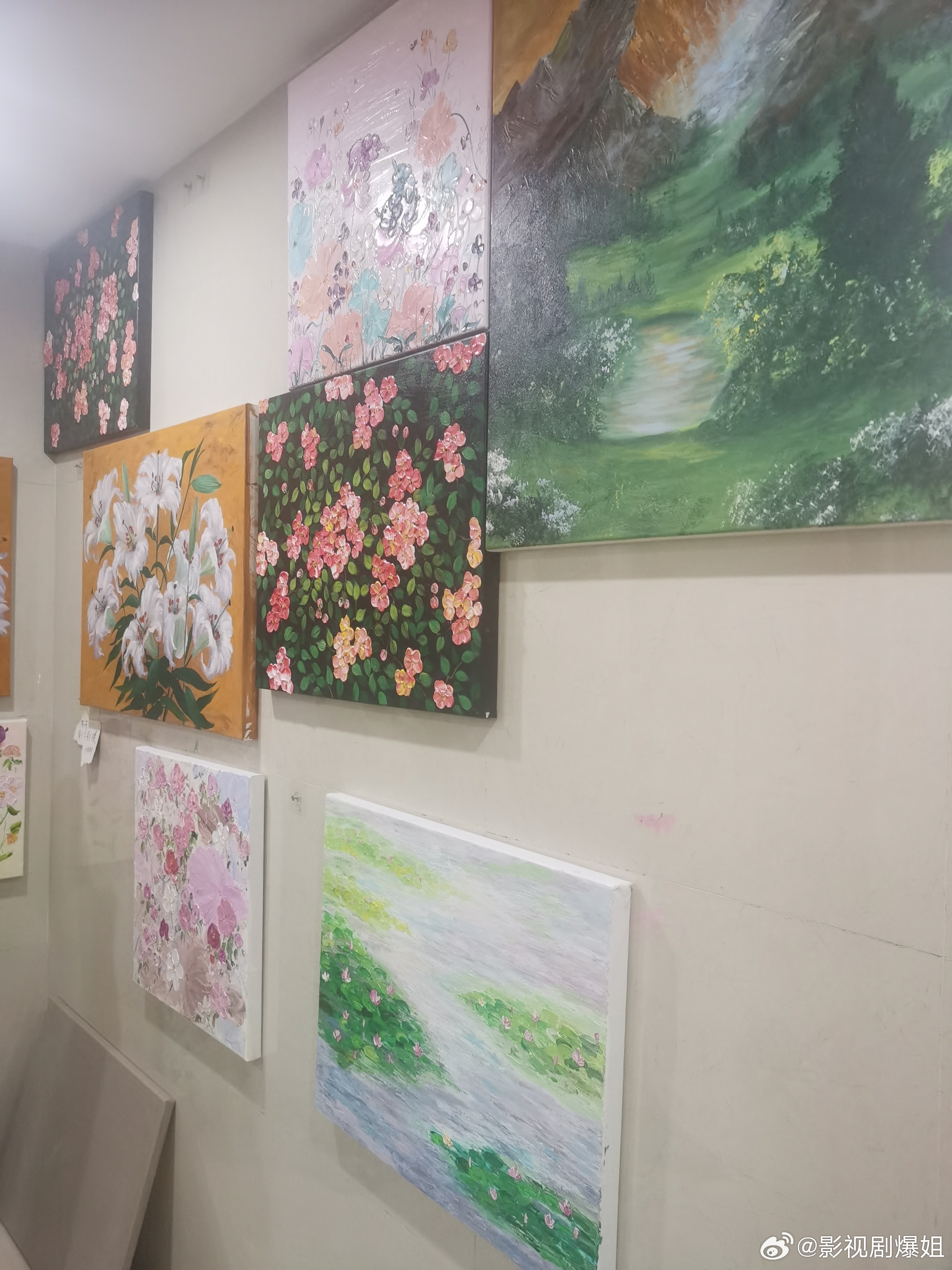 这个水平的画可以办画展吗？ 