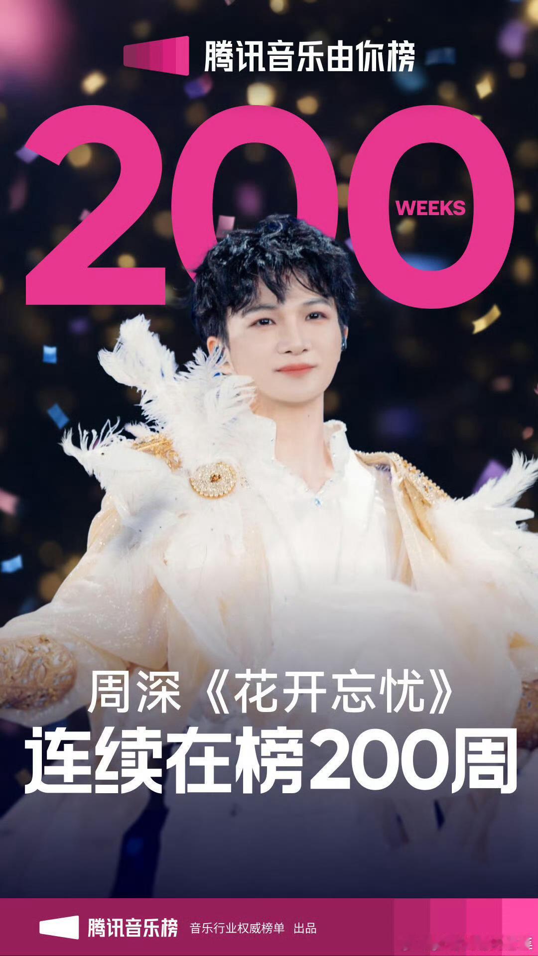 周深献唱百花杀主题曲红尘慌慌周深的《花开忘忧》霸榜双百周，历史首支双百周单曲含金
