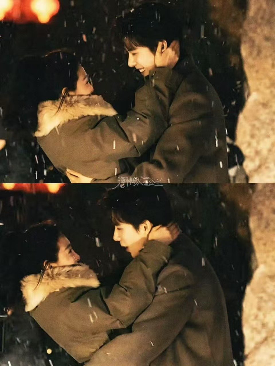 王安宇章若楠雪地里相爱王安宇章若楠两张如此权威的脸进入冬偶 雪地里相爱?有王安宇
