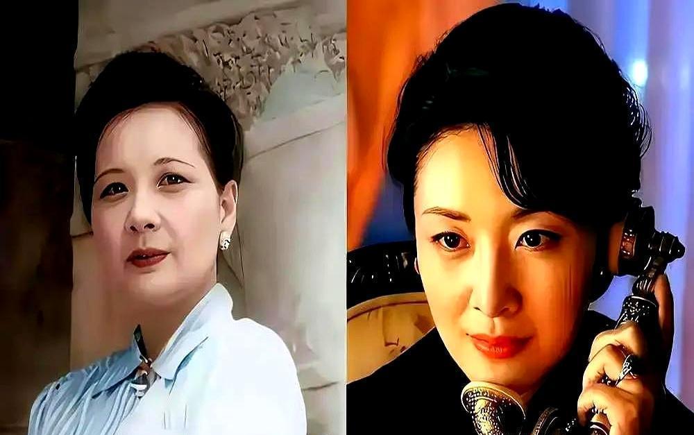 别学穿旗袍的宋美龄。
邬君梅片场抽烟时说过真话：那女人微笑抿酒时，眼角能剐下对手