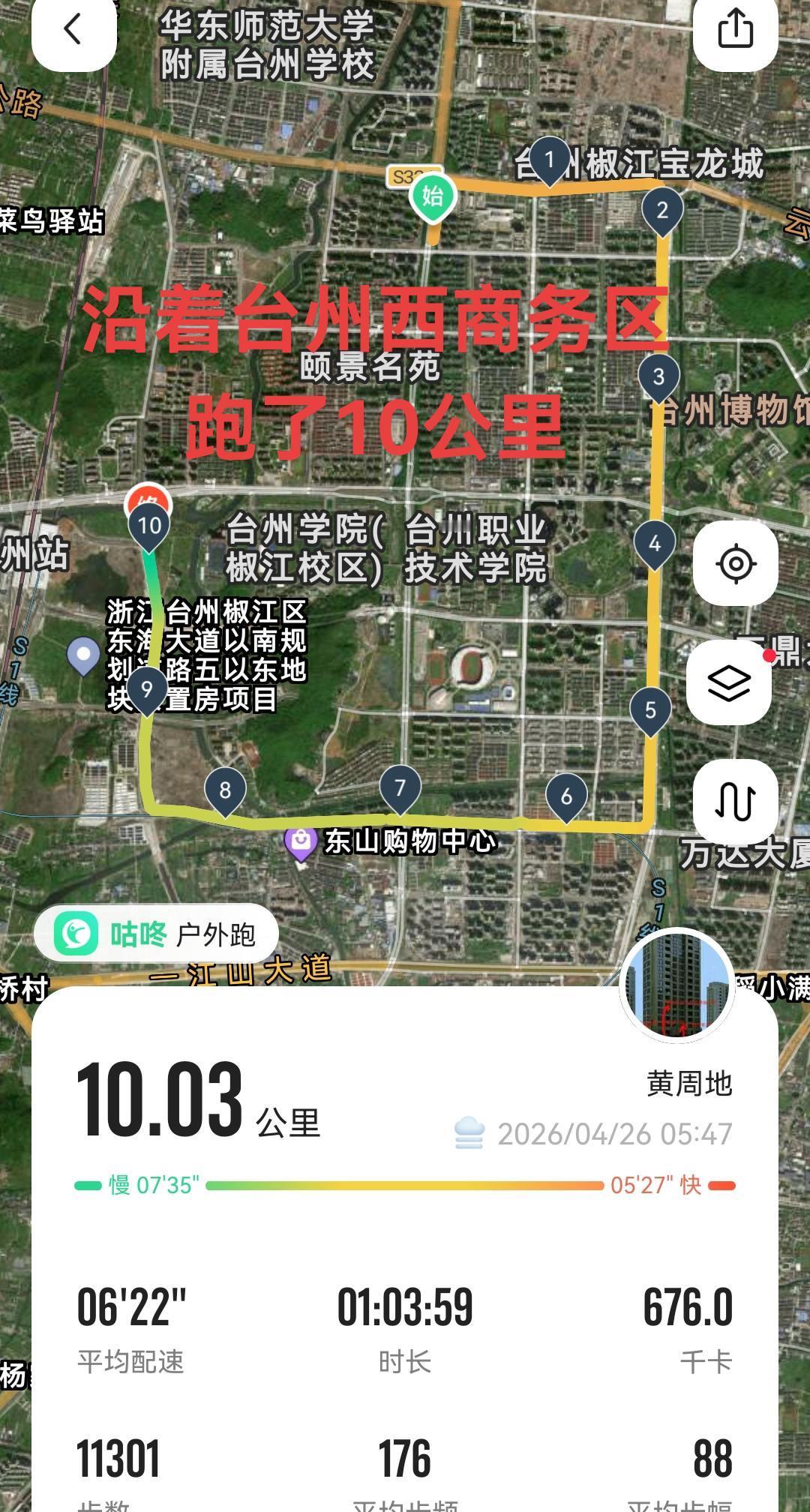 台州最好的板块是西商务区，不接受反驳。早上六点的台州大道—椒黄路—中心大道—开发