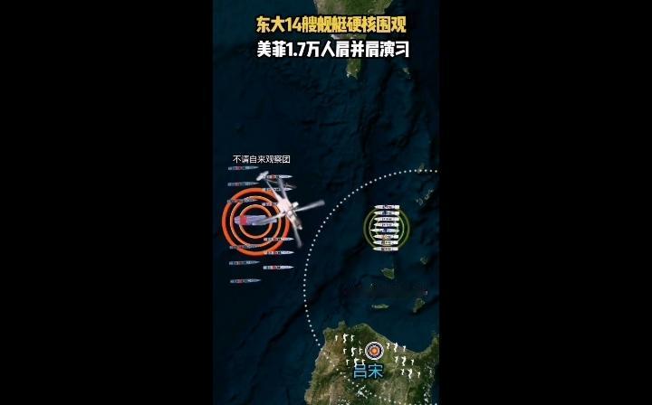 美以伊战争前，中国派遣球哥815抵近观摩军演；美伊战争爆发后，直接组织14艘舰艇