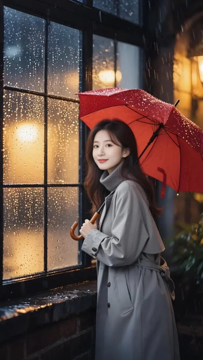 AI雨幕佳人