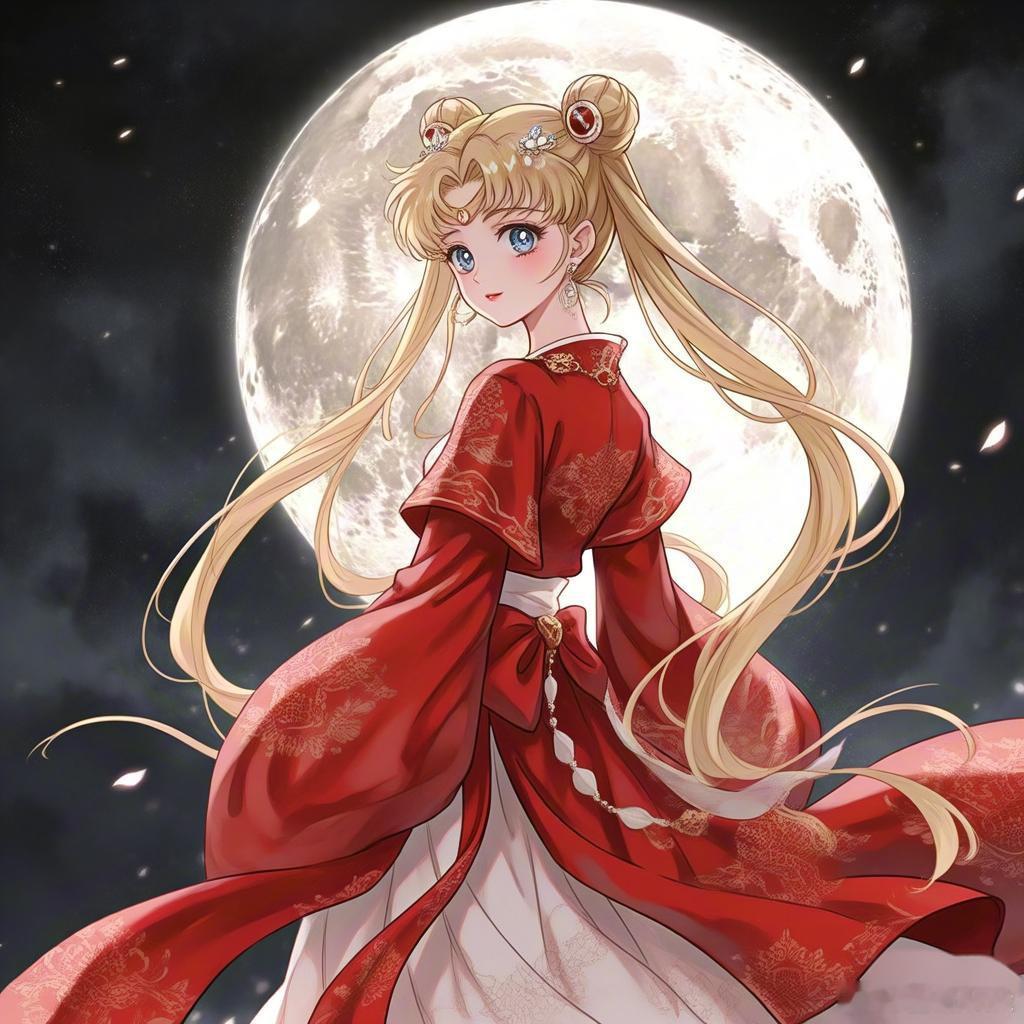 美少女战士水冰月国风头像 ​​​
