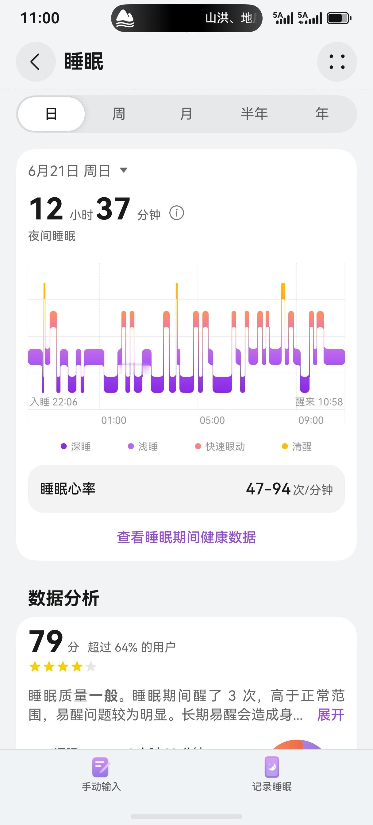 其实我还能睡 