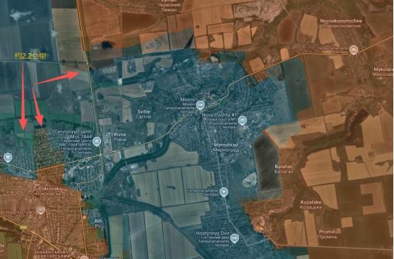 喔豁，这下红军城（波克罗夫斯克）内的乌军田野铁人三项赛恐怕得取消了。
 
前线最