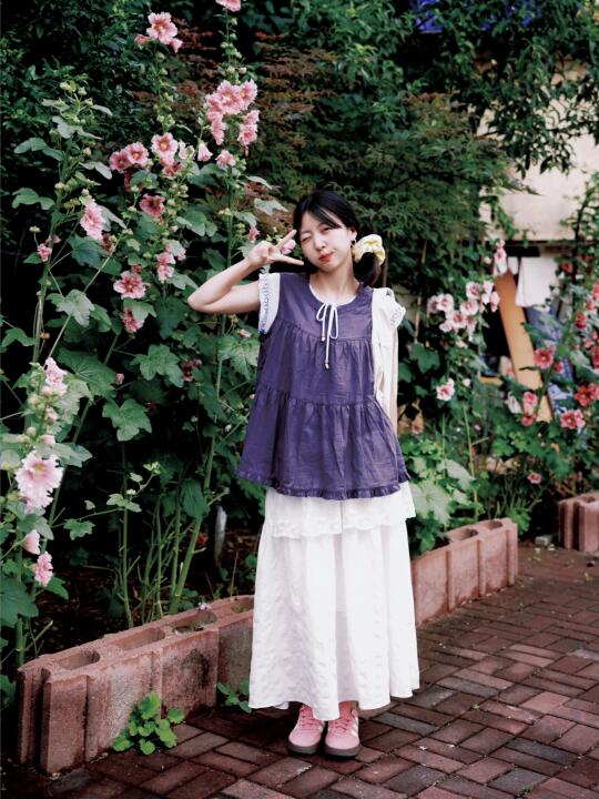 好爱夏天呀！穿棉麻松弛又舒服