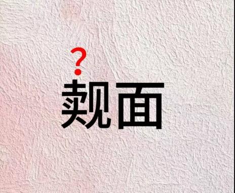 一、读音
觌面：dí miàn（“觌” 读第二声，和 “笛” 同音）
二、解释