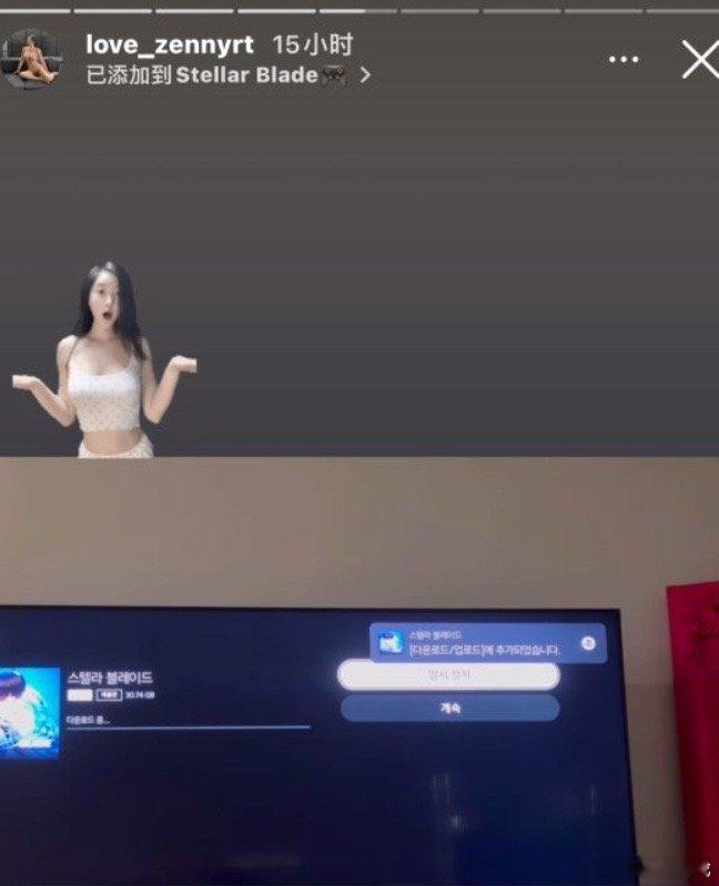 这身体天赋太炸裂了！《剑星》发售女主体模晒照[舔屏][舔屏]《剑星》已正式发售，