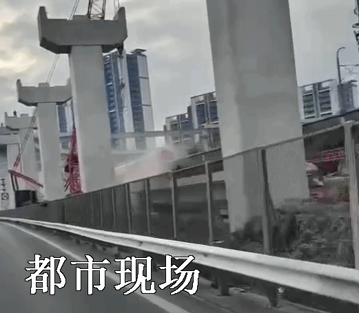 12月22日一早，上海地铁11号线突发故障，一外部施工车辆的塔吊吊臂侵占到地铁线