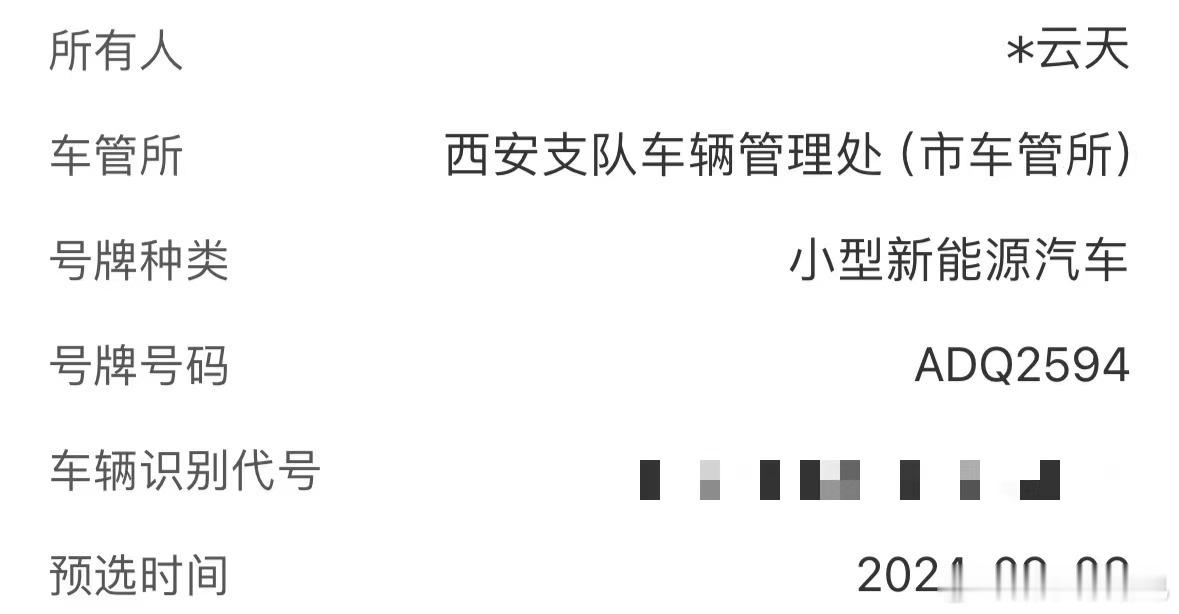 我今天才知道…原来车子没开够一年车牌就不属于你了很喜欢之前的车牌，但只能含泪重新