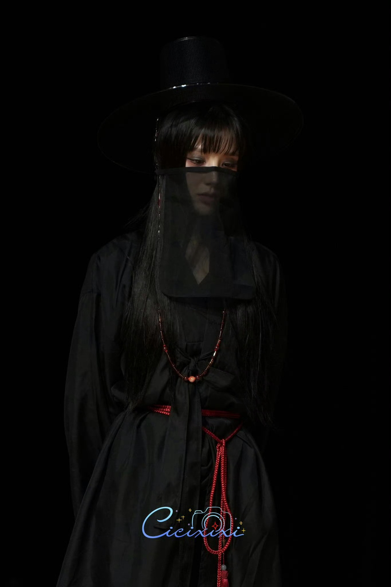 田姬振 鬼王大人眼下腮红太配这套了