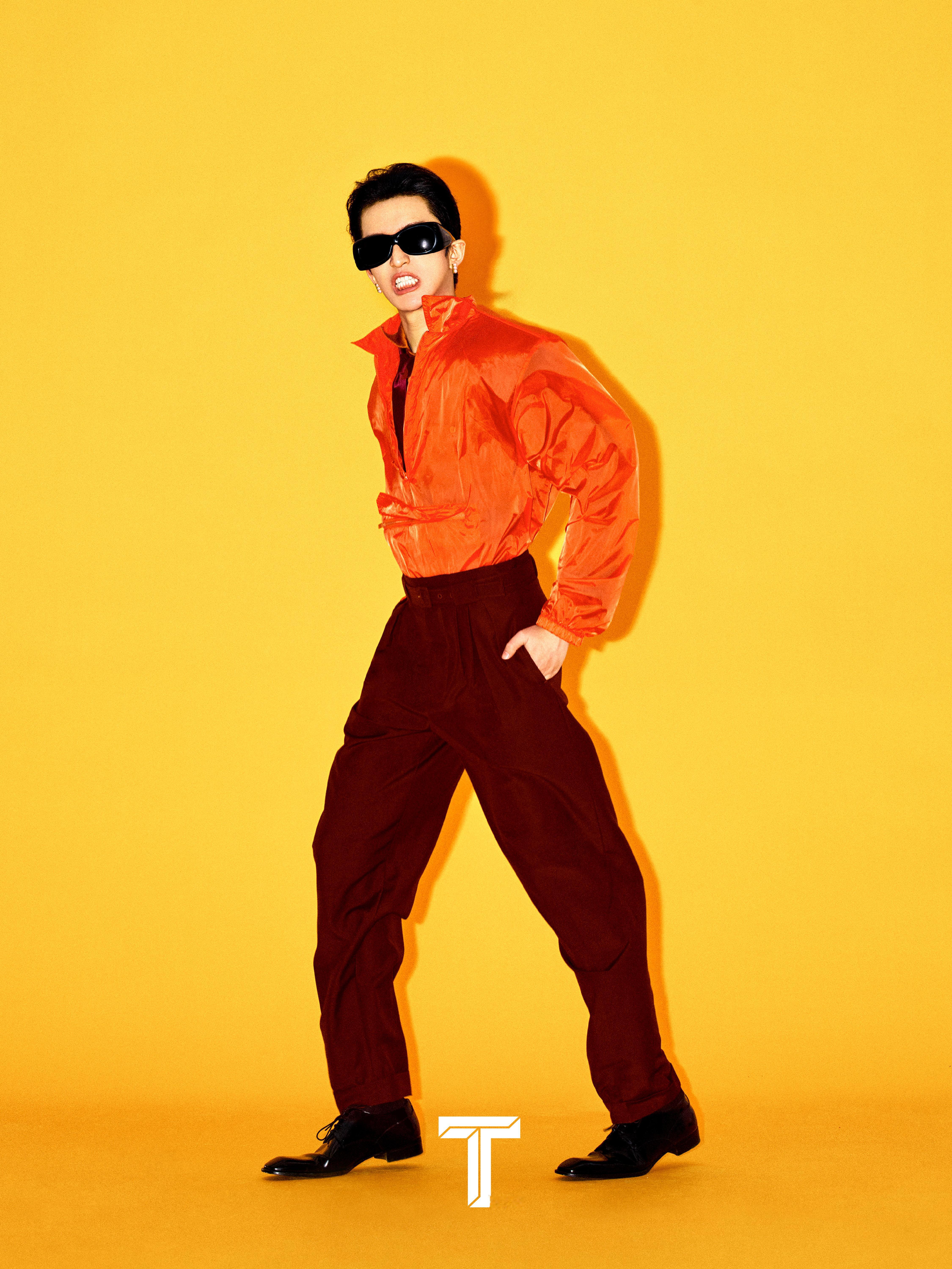 今日寿星的新封面 ，黄子弘凡登上 T 中文版四月新刊佩戴 TASAKI 珠宝出镜