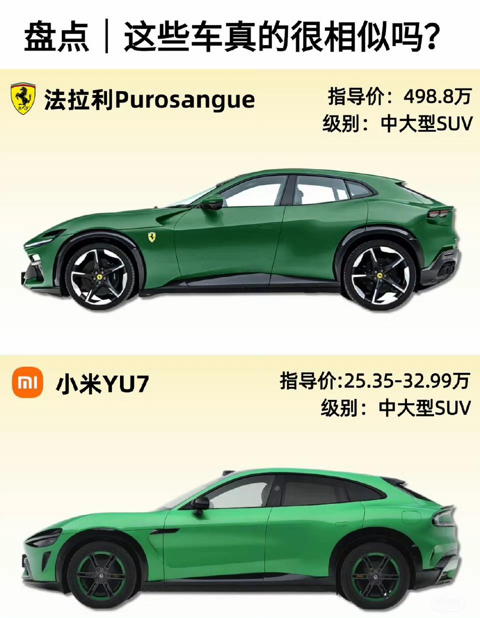豪车“平替”天花板？这些车真的像吗？【来自懂车帝车友圈】