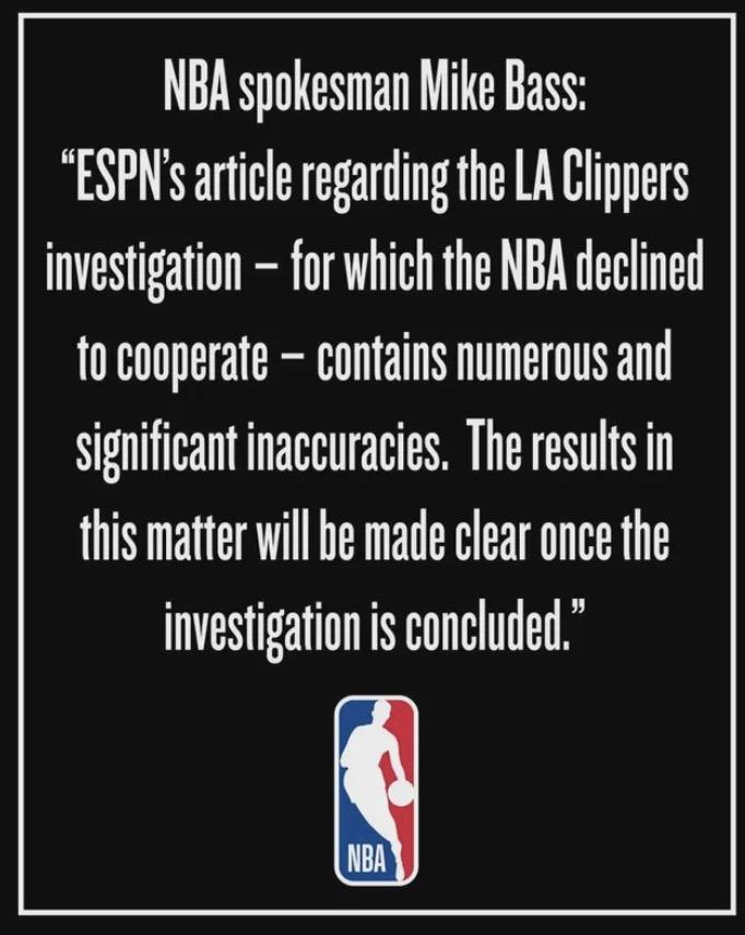 心中有鬼？媒体爆小卡中国行期间，频繁关注NBA调查他与快船合同的新闻。

据快船