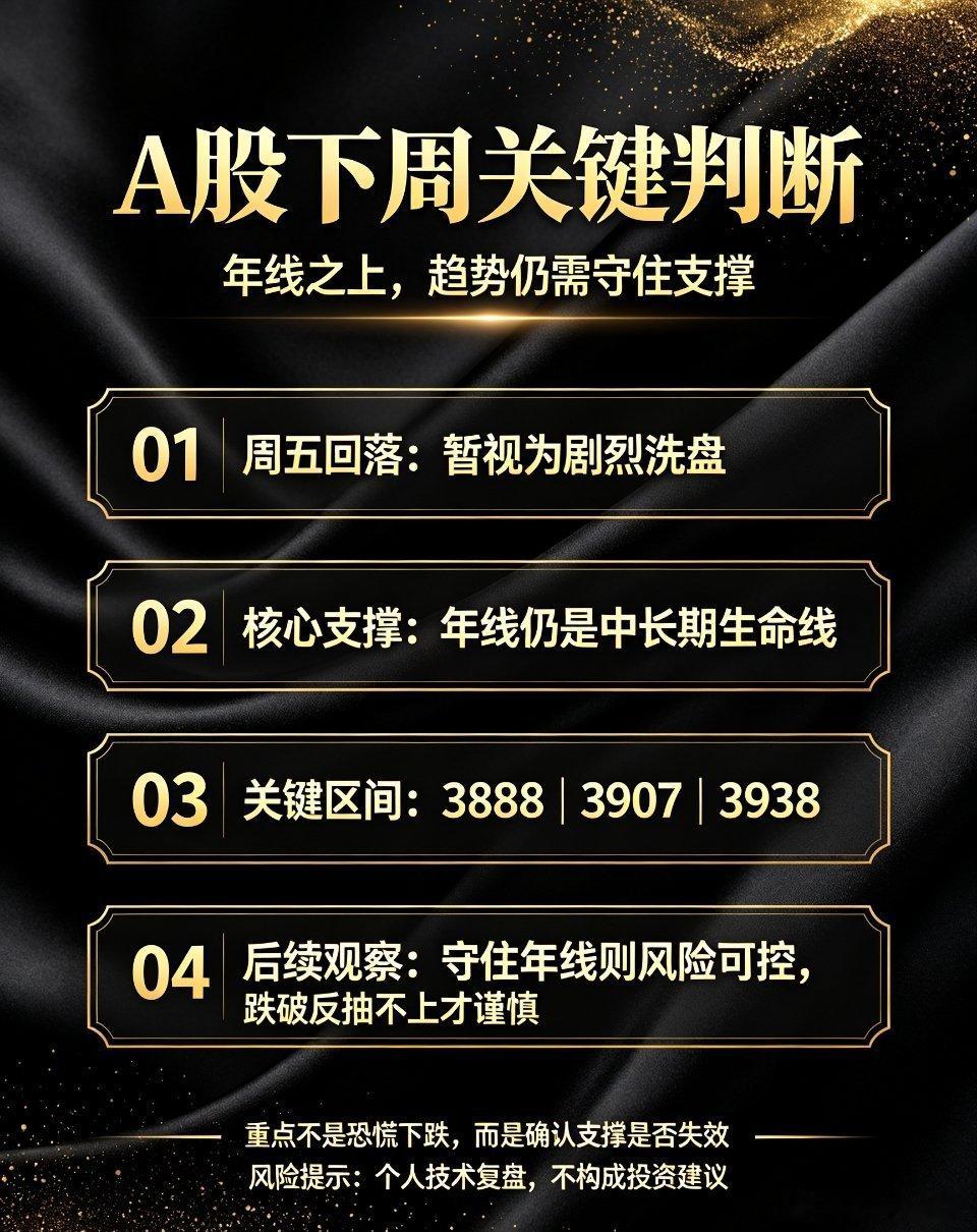 再过几个小时就要开盘，下周A股整体行情将会如何演绎？先把核心判断摆在前面：周五盘