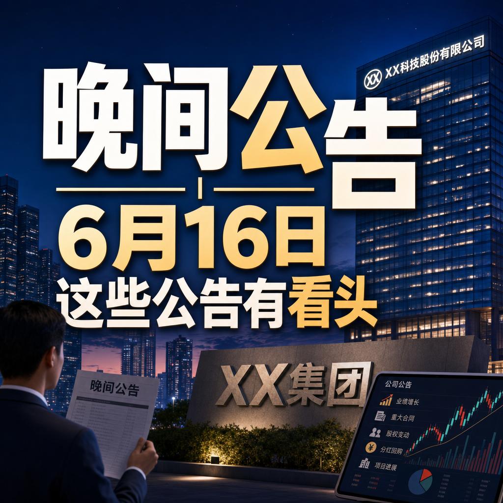 HVLP铜箔火了，可有些公司的真相和股价完全是两码事。
6月16日晚间这批公告，