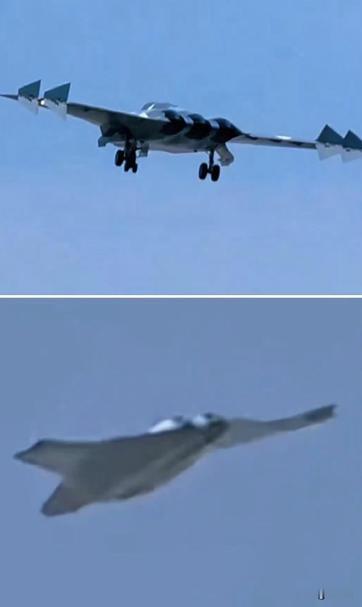 南北六代机近似角度对比图，某种趋同演化～

南六的二号机在某些设计上正在向着北六