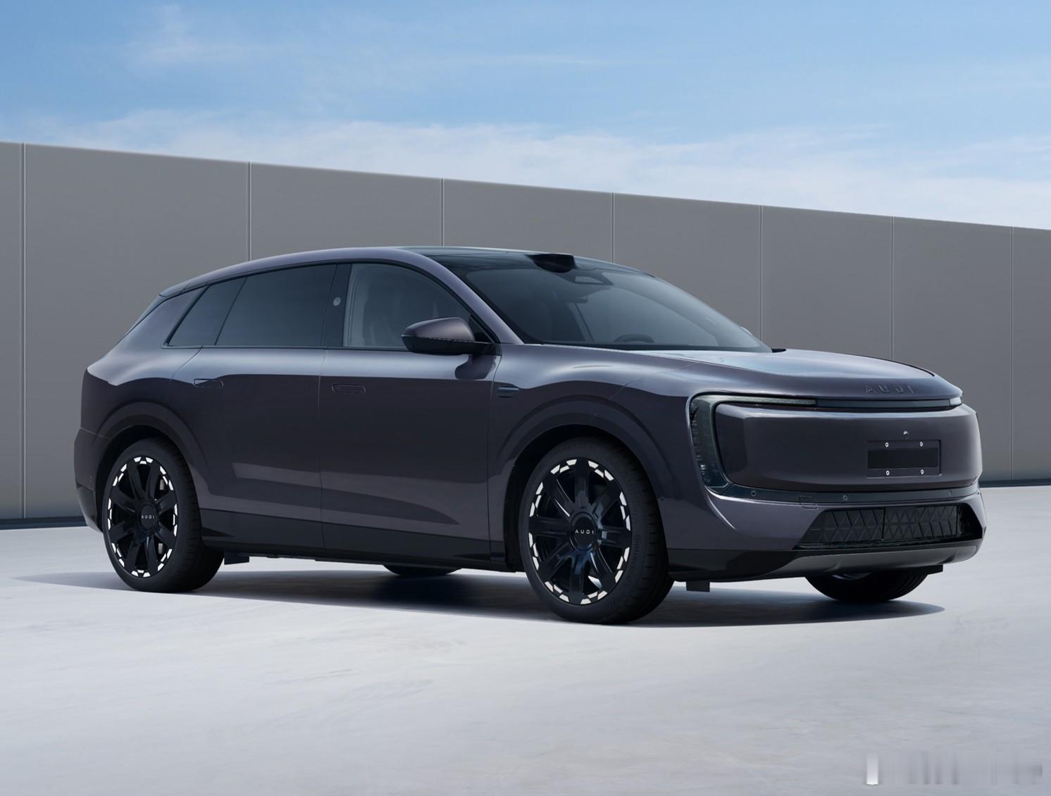 上汽奥迪的首款纯电SUV E7X，感觉比E5好看一些 新能源汽车