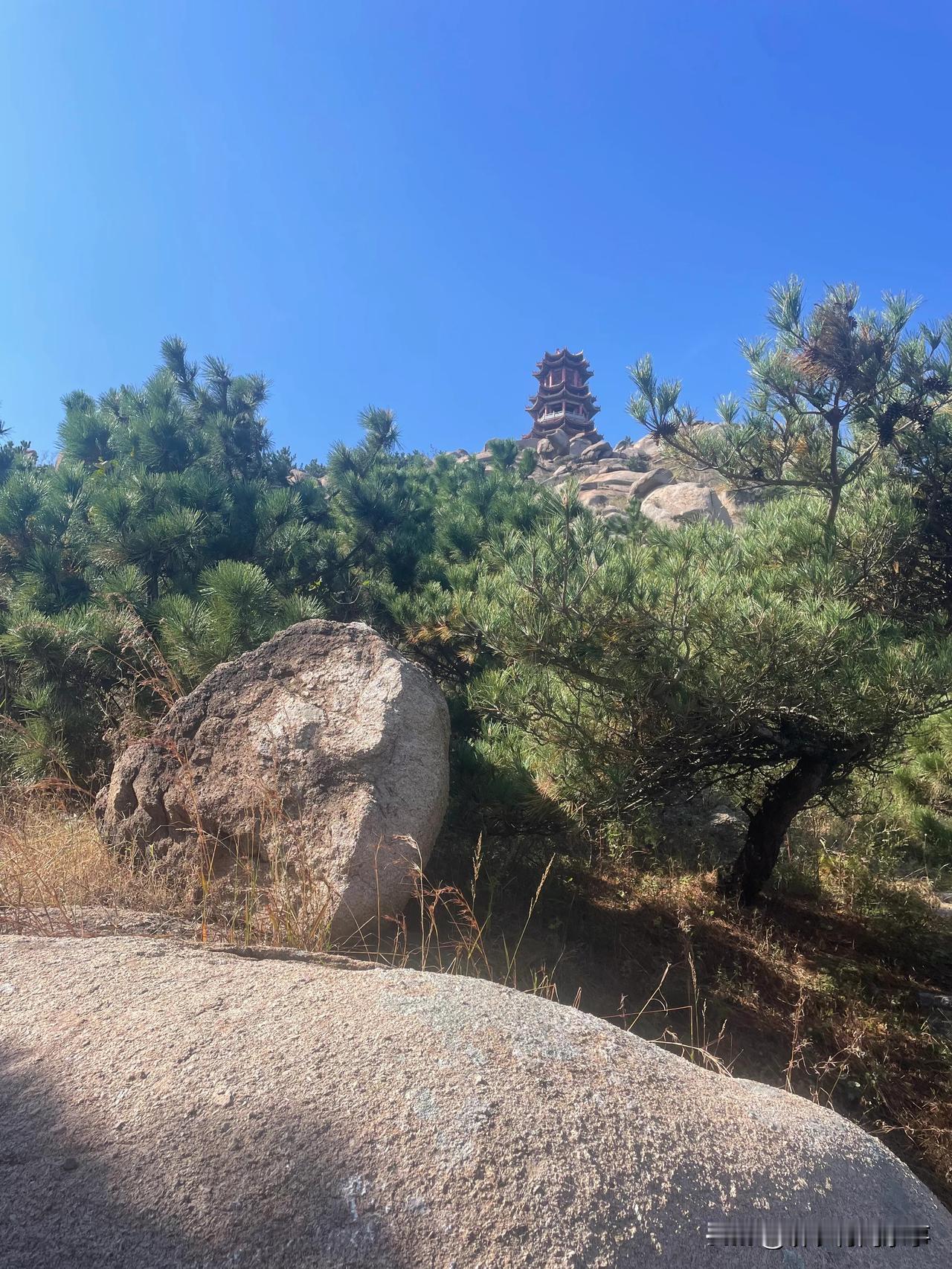 #拍一张我的城市美景#
临沂临港经济开发区
标志性地理位置
坪上镇大山顶
观景玲
