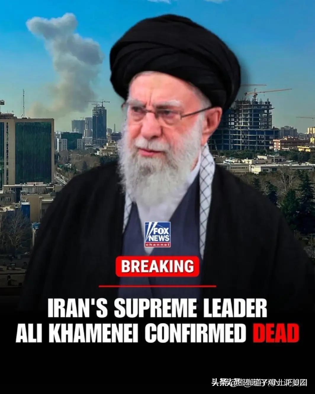 听风的蚕说，哈梅内伊是主动殉难的。
还举了岳飞的例子，说他死得越惨，就越是大英雄