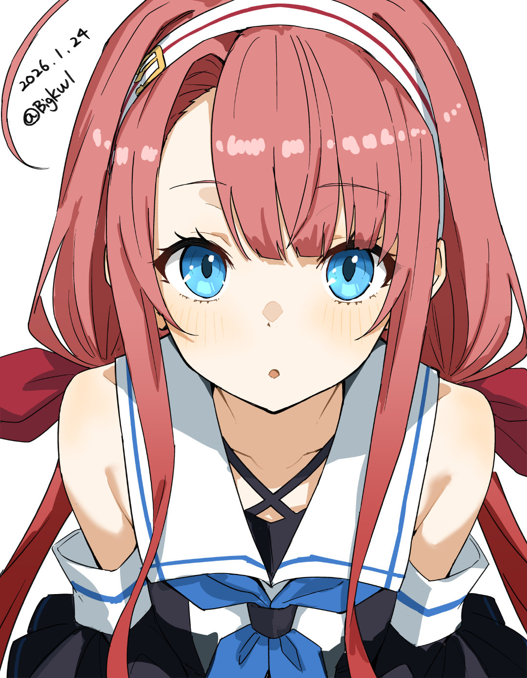 江风——舰队collection——画师: つけもの，网页链接