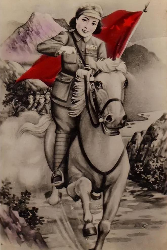 1950年，战斗英雄下身血流不止，医生正要帮她脱裤治疗，她强忍疼痛阻止说：“让女