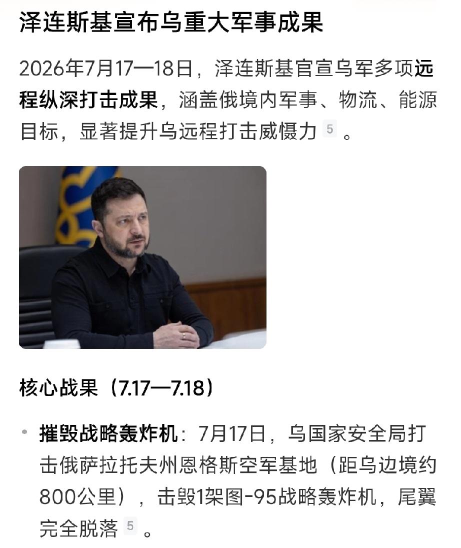 泽连斯基首次以胜利者姿态现身：


泽连斯基首次表态对俄战争取得重大且全面胜利，