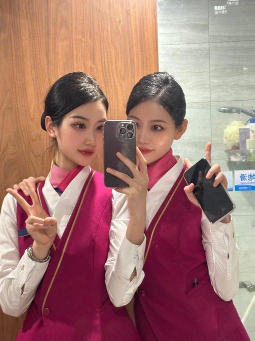 到酒店啦，先一起美美的拍个照吧颜值在线 空乘日常 民航人