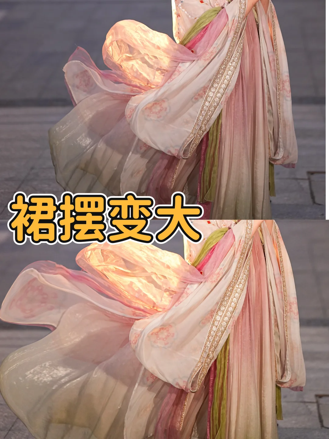 运气好好，遇到这么会p的修图师。。。