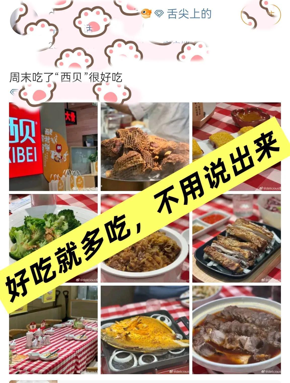 西贝真是自己坑自己没完没了！
为了洗预制菜的锅，他们居然找了一堆万粉以上的博主去