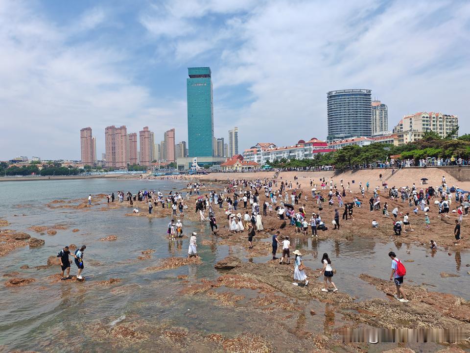 拍一张你的城市美景 青岛栈桥，那可是这座城市的地标性建筑，始建于1892年，见证
