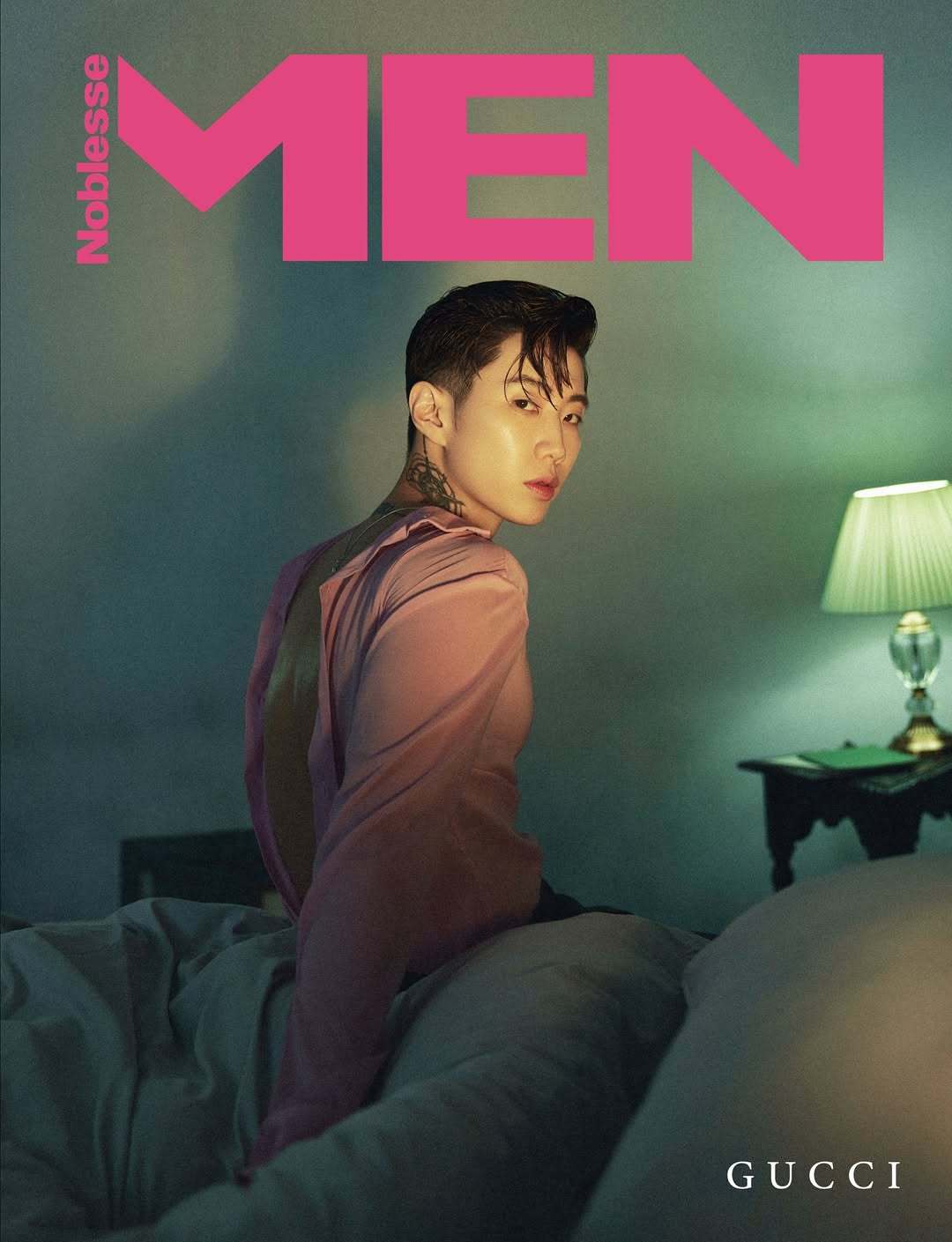 Men Noblesse September 2025 ：朴宰范 Gucci ?
