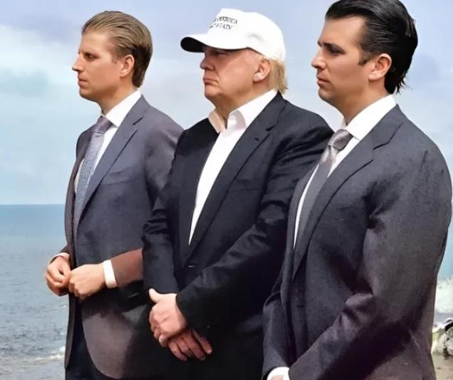 特朗普那两个儿子，趁着地方乱糟糟的时候使劲捞钱，11亿的政府大订单，他俩不费吹灰