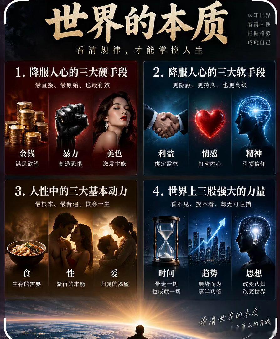 烂尾的年轻人越来越多了世界的本质！！！认清世界看清人性，把握趋势，成就自己！！！