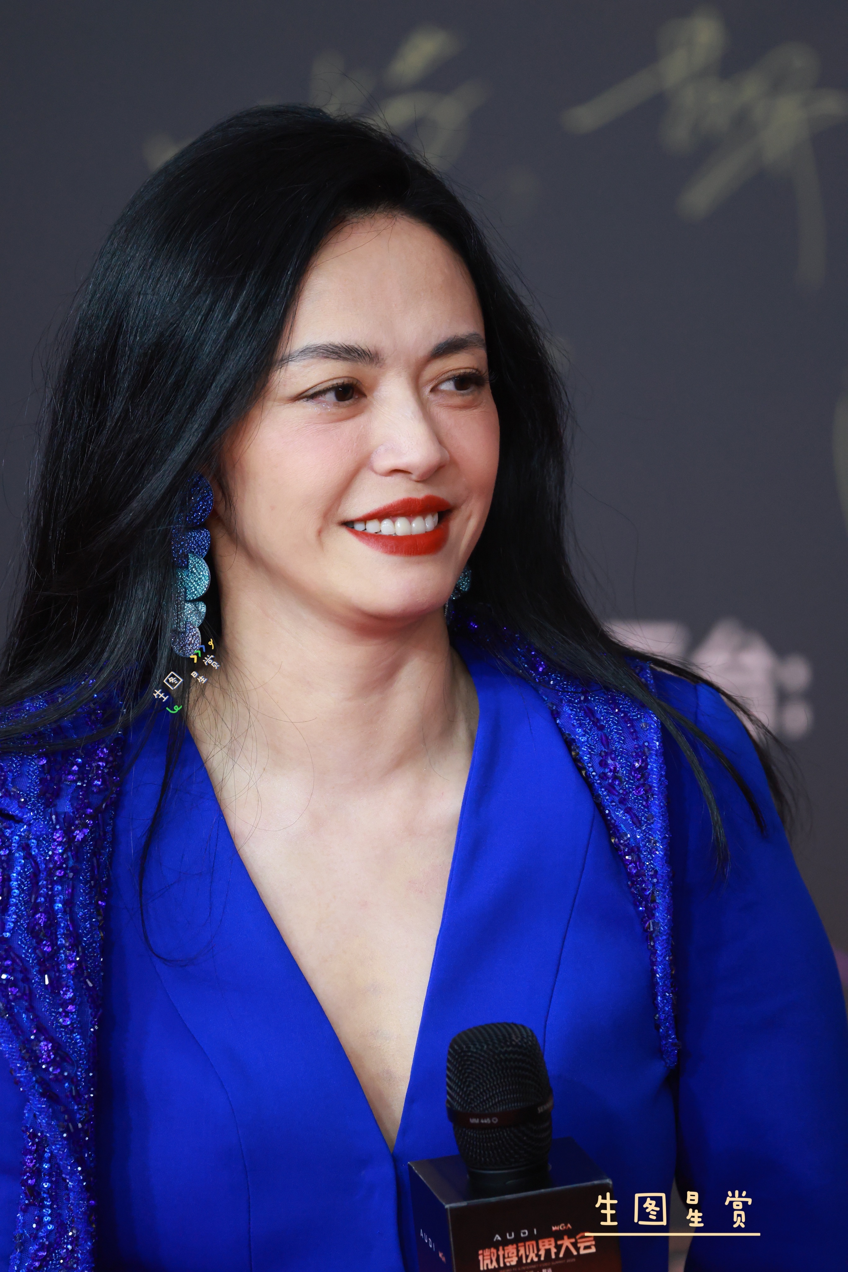 微博视界大会红毯女明星生图：姚晨 张凯丽 颖儿 蓝盈莹 袁娅维 微博视界大会 ​