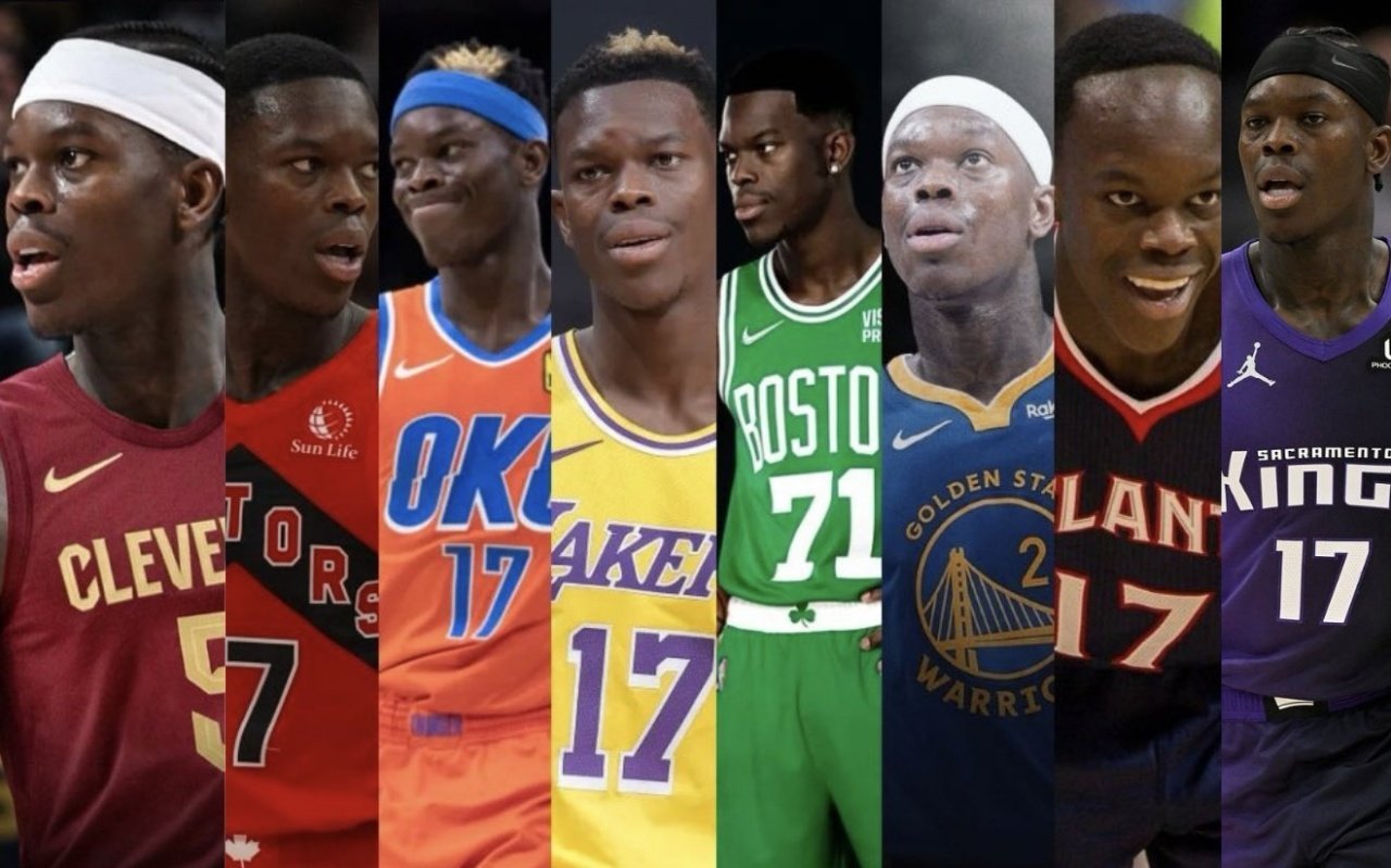 彩虹球衣又来了！施罗德被交易至骑士后，骑士是其生涯效力的第11支球队。施罗德生涯