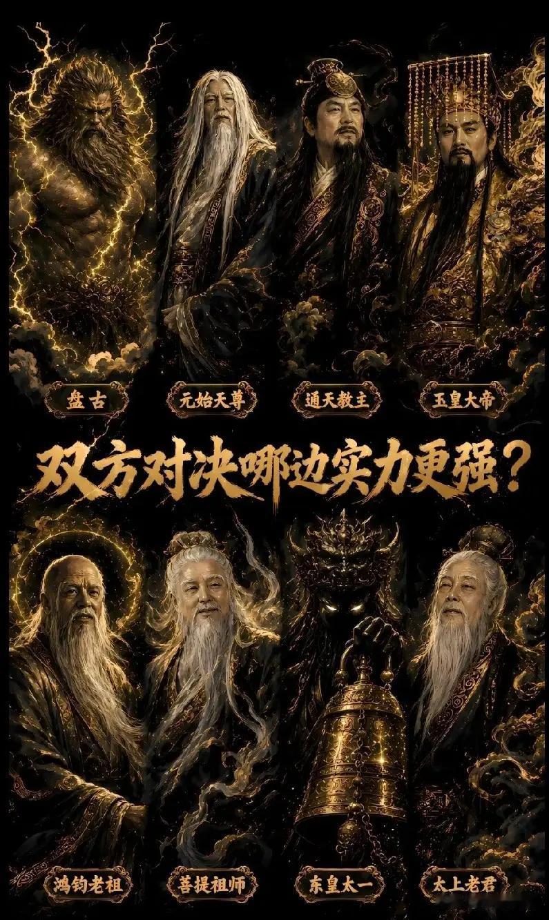 这两组神仙打架，谁能赢？作者加速成长计划
我问了问AI，它是这样回答的。

这张