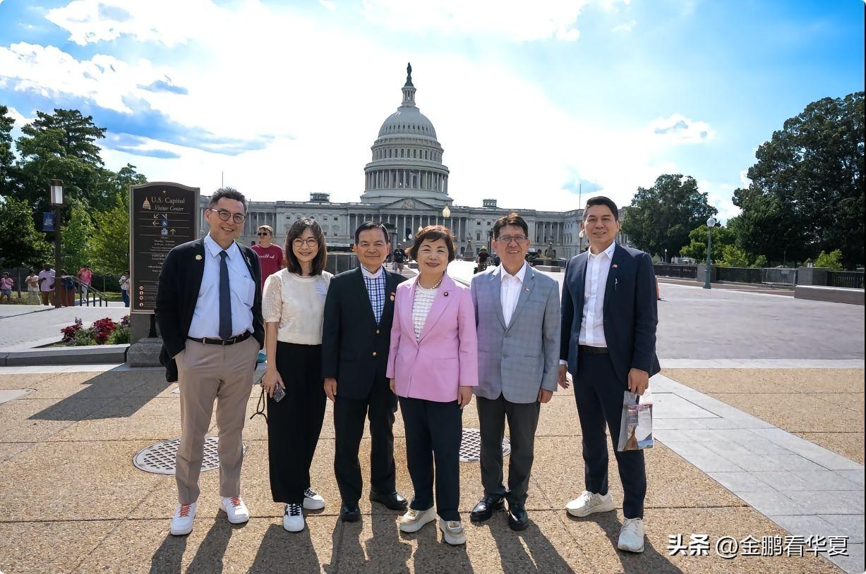 台湾中时新闻网报道，韩国瑜率跨党派访问团访美，与美国战争部，白宫官员会唔，美方官