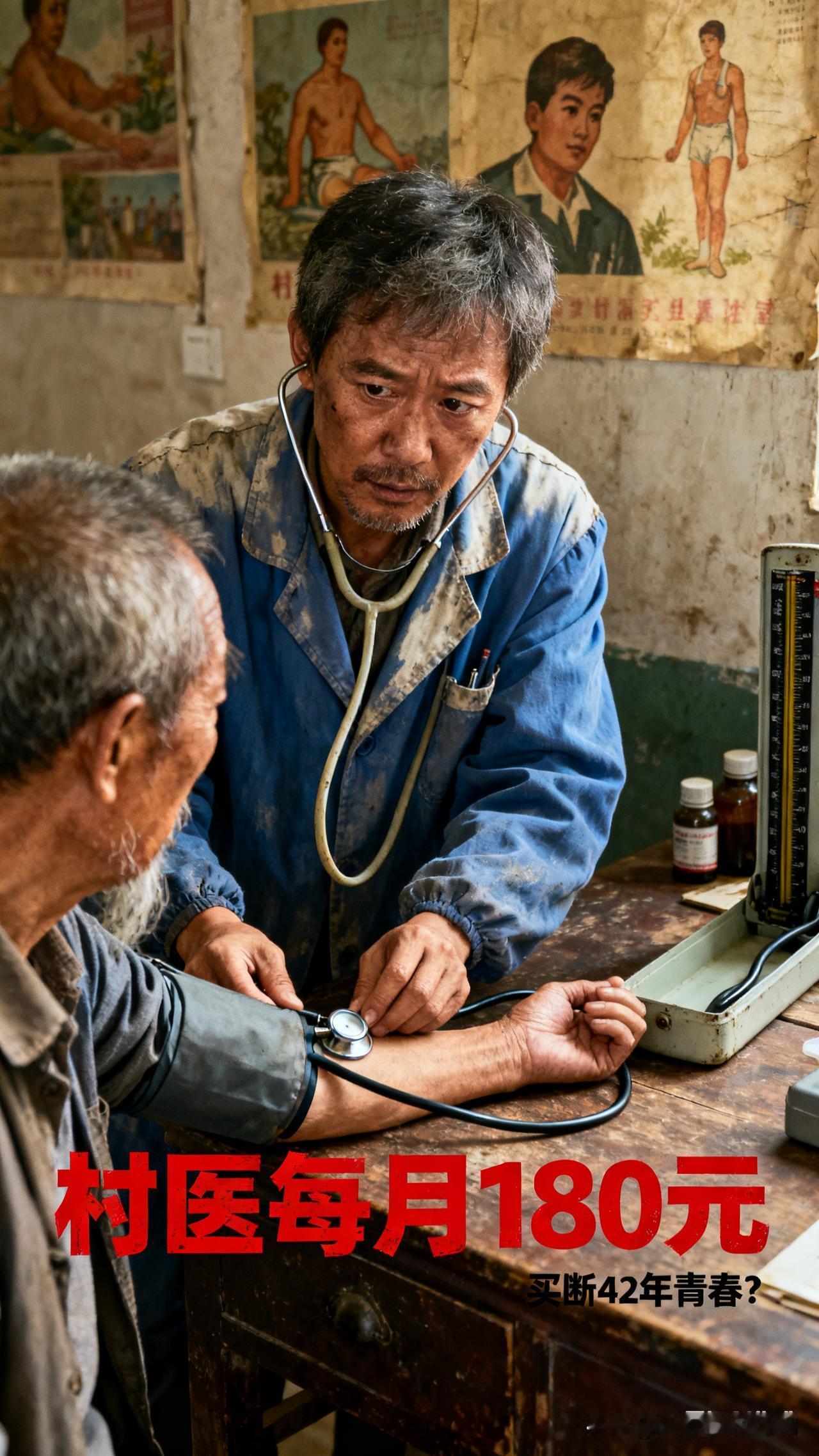 180元/月，买断42年村医青春？那间诊室里，藏着被低估的“生命守门人”
 
村