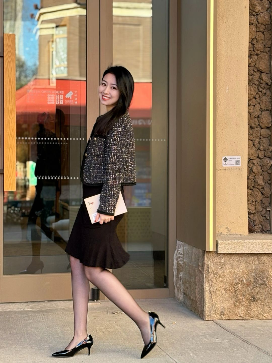 通勤ootd｜今日份优雅知性来自这双高跟鞋
