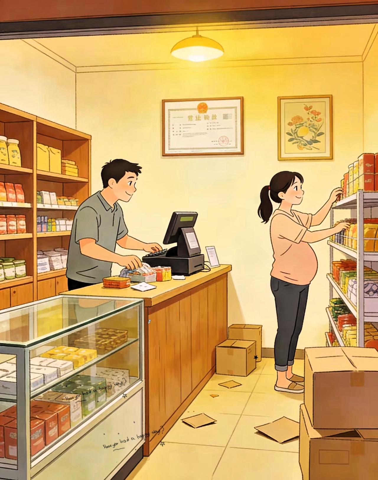 男子开店忙不过来，请前妻来帮忙，一来二去竟怀了孕
​​前妻：看他可怜才来搭把手，