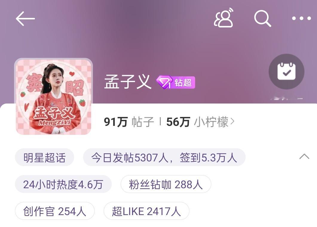 偶莫，我们发帖人数5300啦[送花花][送花花][送花花] 孟子义  mzy 向